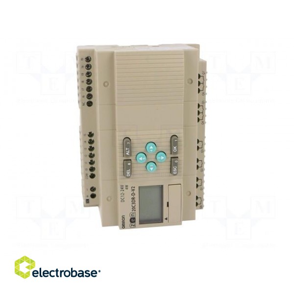 Programmable relay | IN: 12 | OUT: 8 | OUT 1: relay | ZEN-20C | IP20 фото 9