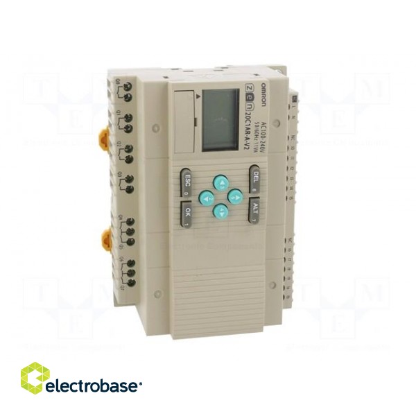 Programmable relay | IN: 12 | OUT: 8 | OUT 1: relay | ZEN-20C | IP20 фото 9
