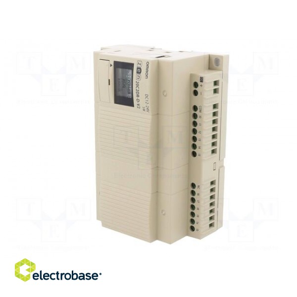 Programmable relay | IN: 12 | OUT: 8 | OUT 1: relay | ZEN-20C | IP20 фото 2