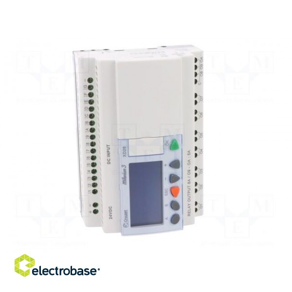 Programmable relay | IN: 16 | Anal.in: 6 | OUT: 10 | OUT 1: relay | 24VDC фото 9