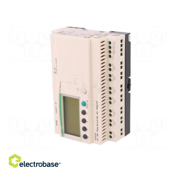 Programmable relay | IN: 16 | Anal.in: 6 | OUT: 10 | OUT 1: relay | 12VDC image 2
