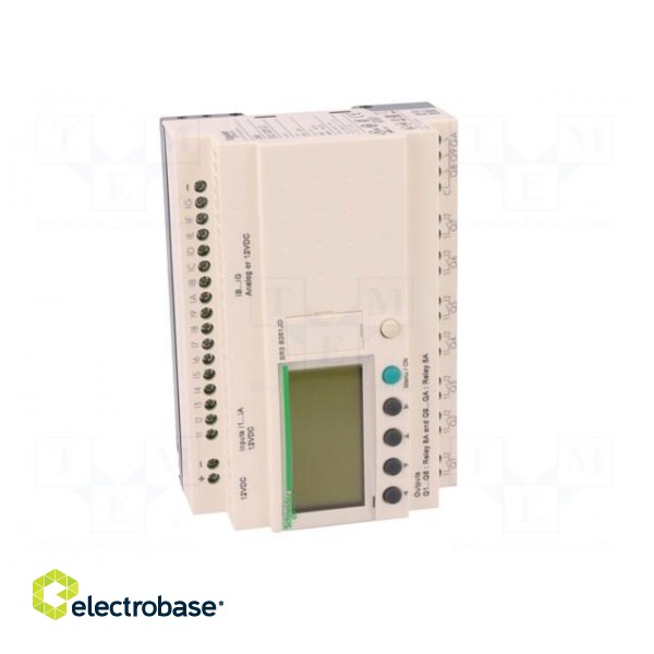 Programmable relay | IN: 16 | Anal.in: 6 | OUT: 10 | OUT 1: relay | 12VDC фото 9