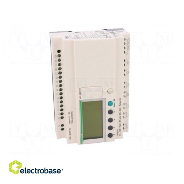 Programmable relay | IN: 16 | Anal.in: 0 | OUT: 10 | OUT 1: relay | DIN фото 9