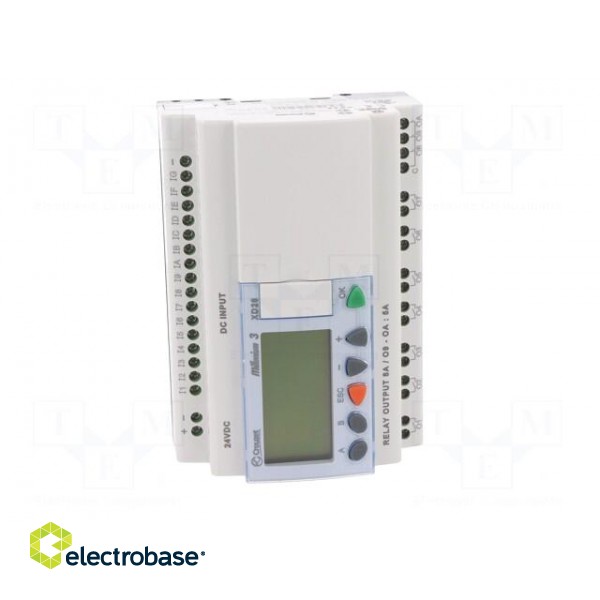 Programmable relay | IN: 16 | OUT: 10 | OUT 1: relay | 24VDC | DIN | IP20 фото 9