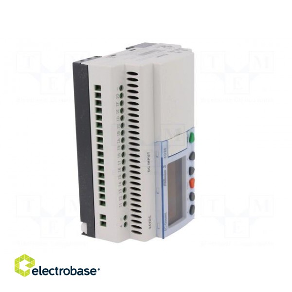 Programmable relay | IN: 16 | OUT: 10 | OUT 1: transistor | 24VDC | DIN фото 8
