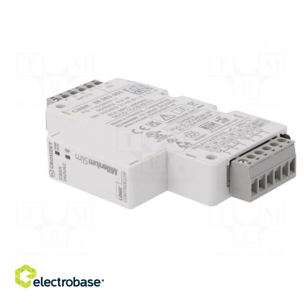 Programmable relay | IN: 4 | OUT: 4 | OUT 1: relay | Millenium Slim paveikslėlis 2