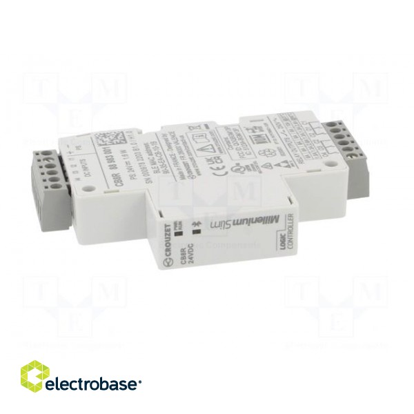 Programmable relay | IN: 4 | OUT: 4 | OUT 1: relay | Millenium Slim paveikslėlis 9