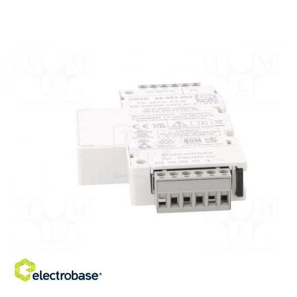 Programmable relay | IN: 4 | OUT: 4 | OUT 1: SSR | Millenium Slim | IP20 фото 3