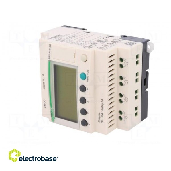 Programmable relay | IN: 6 | Analog in: 0 | OUT: 4 | OUT 1: relay | IP20 image 2