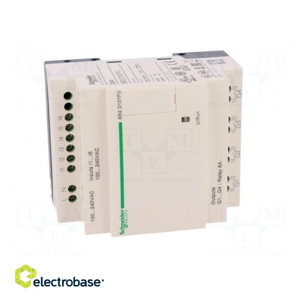 Programmable relay | IN: 6 | Anal.in: 0 | OUT: 4 | OUT 1: relay | DIN | IP20 фото 8