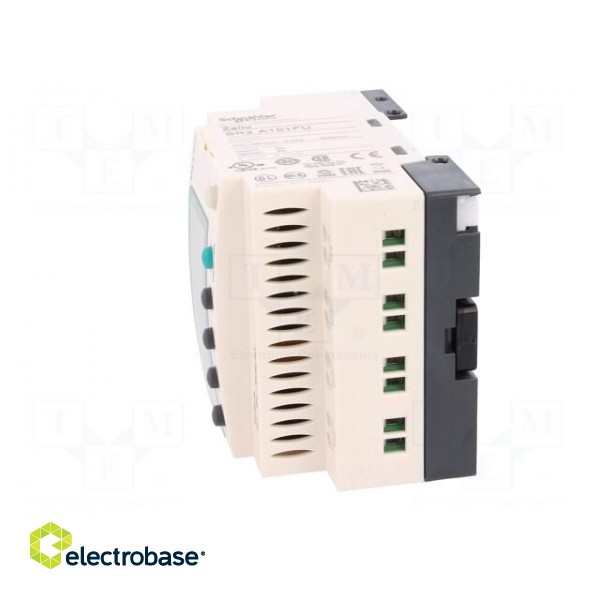 Programmable relay | IN: 6 | Anal.in: 0 | OUT: 4 | OUT 1: relay | DIN | IP20 paveikslėlis 3