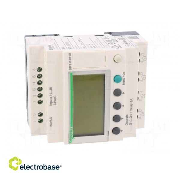 Programmable relay | IN: 6 | Analog in: 0 | OUT: 4 | OUT 1: relay | IP20 paveikslėlis 9