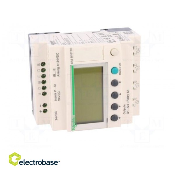 Programmable relay | IN: 6 | Anal.in: 4 | OUT: 4 | OUT 1: relay | 24VDC фото 9