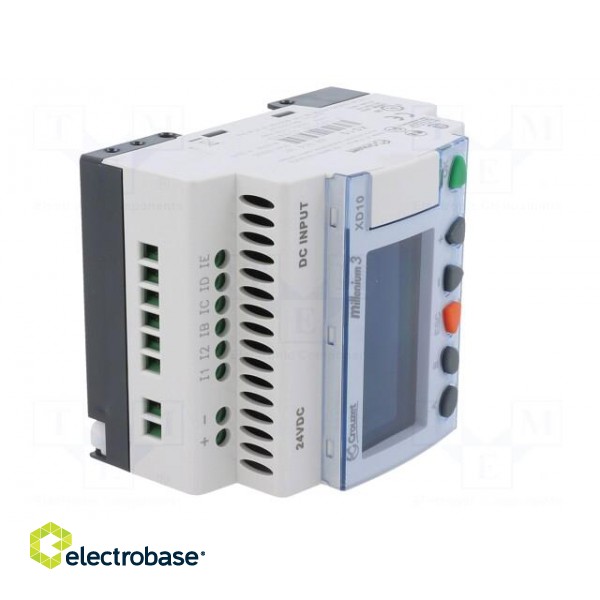 Programmable relay | IN: 6 | Analog in: 4 | OUT: 4 | OUT 1: relay | IP20 фото 8