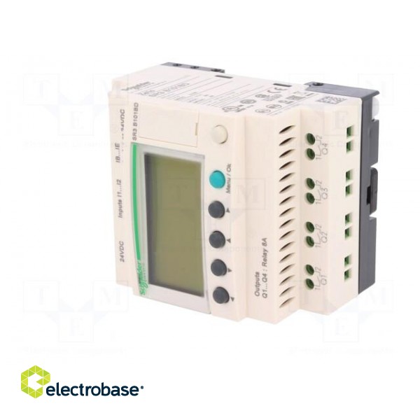 Programmable relay | IN: 6 | Analog in: 4 | OUT: 4 | OUT 1: relay | IP20 image 2