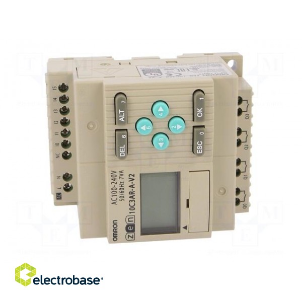 Programmable relay | IN: 6 | OUT: 4 | OUT 1: relay | ZEN-10C | IP20 image 9
