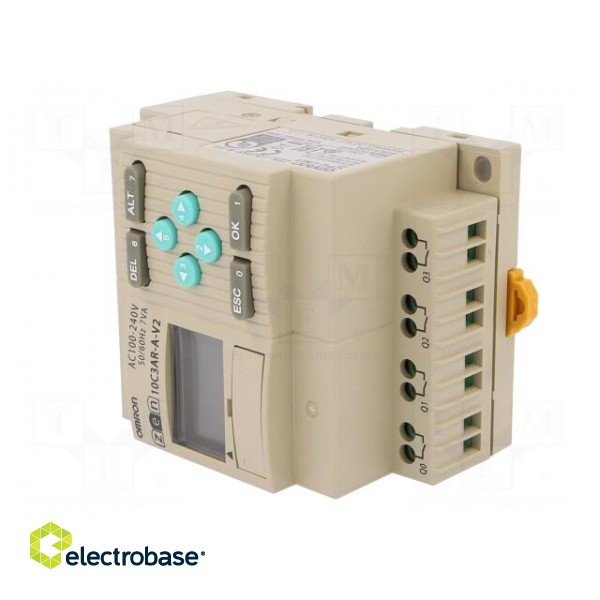 Programmable relay | IN: 6 | OUT: 4 | OUT 1: relay | ZEN-10C | IP20 фото 2