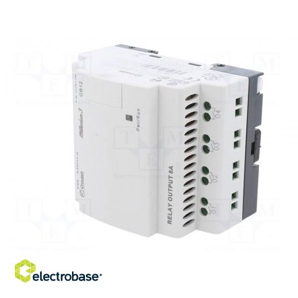 Programmable relay | IN: 8 | Analog in: 0 | OUT: 4 | OUT 1: relay | IP20 фото 2