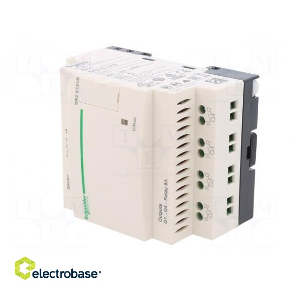 Programmable relay | IN: 8 | Analog in: 0 | OUT: 4 | OUT 1: relay | IP20 фото 2