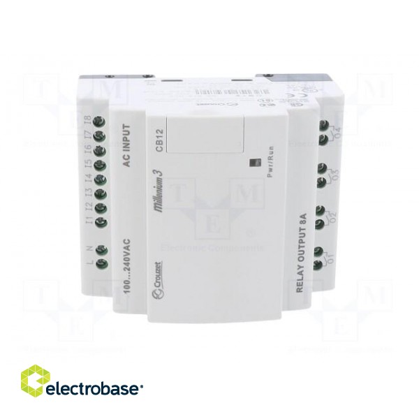 Programmable relay | IN: 8 | Analog in: 0 | OUT: 4 | OUT 1: relay | IP20 paveikslėlis 9