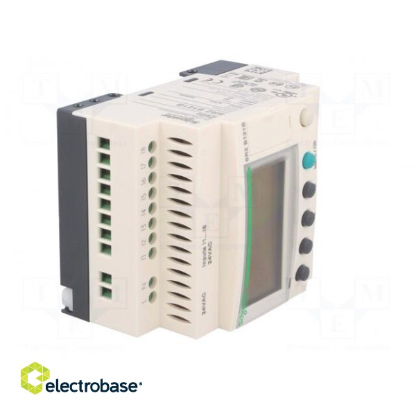 Programmable relay | IN: 8 | Anal.in: 0 | OUT: 4 | OUT 1: relay | DIN | IP20 paveikslėlis 8