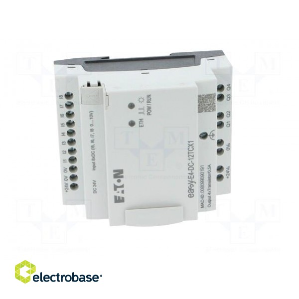 Programmable relay | IN: 8 | Analog in: 4 | Analog.out: 0 | OUT: 4 | 24VDC image 9