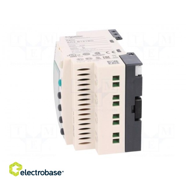 Programmable relay | IN: 8 | Anal.in: 4 | OUT: 4 | OUT 1: relay | 24VDC фото 3