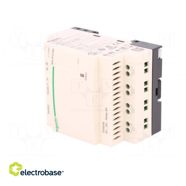 Programmable relay | IN: 8 | Anal.in: 4 | OUT: 4 | OUT 1: relay | 24VDC фото 2