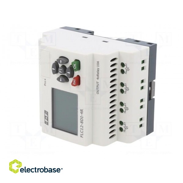 Programmable relay | IN: 8 | Analog in: 4 | OUT: 4 | OUT 1: relay | FLC image 2