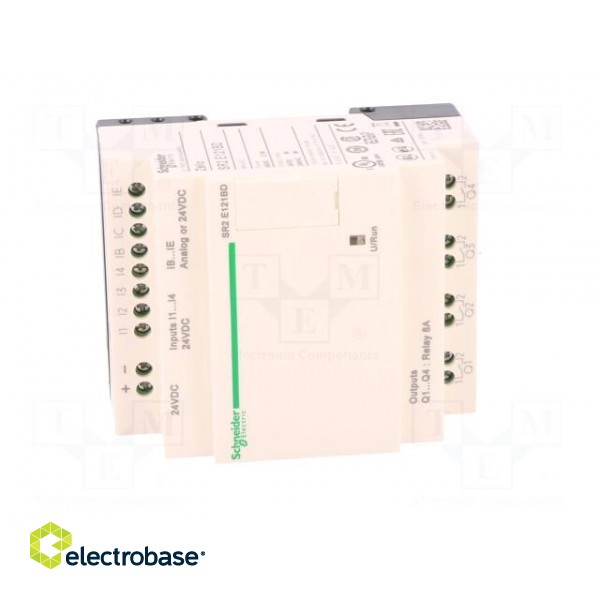 Programmable relay | IN: 8 | Anal.in: 4 | OUT: 4 | OUT 1: relay | 24VDC фото 9