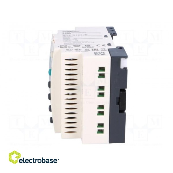 Programmable relay | IN: 8 | Anal.in: 4 | OUT: 4 | OUT 1: relay | 12VDC фото 3