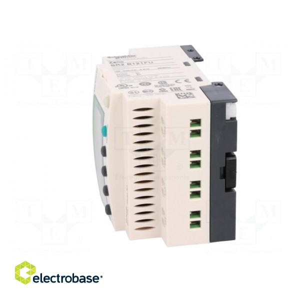 Programmable relay | IN: 8 | Anal.in: 0 | OUT: 4 | OUT 1: relay | DIN | IP20 paveikslėlis 3