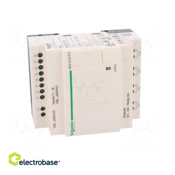 Programmable relay | IN: 8 | Anal.in: 0 | OUT: 4 | OUT 1: relay | DIN | IP20 paveikslėlis 9