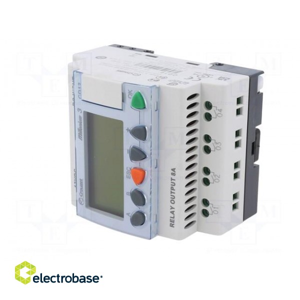Programmable relay | IN: 8 | OUT: 4 | OUT 1: relay | IN 1: digital | IP20 image 2