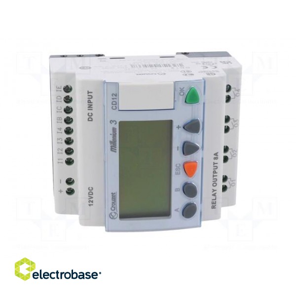 Programmable relay | IN: 8 | OUT: 4 | OUT 1: relay | IN 1: digital | IP20 фото 9