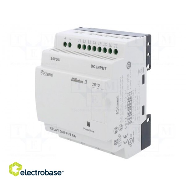 Programmable relay | IN: 8 | OUT: 4 | OUT 1: relay | IN 1: digital | IP20 фото 1
