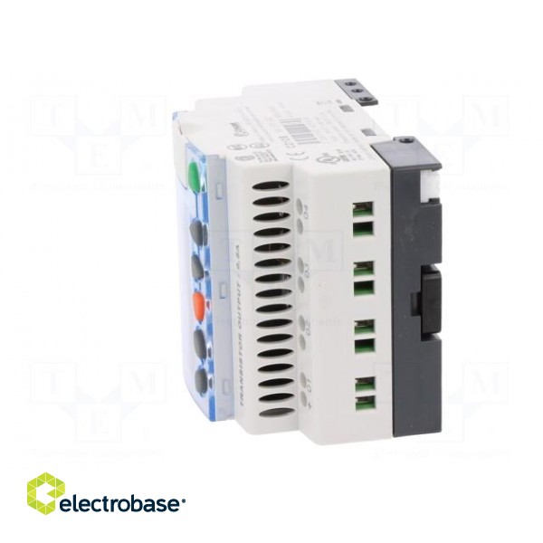 Programmable relay | IN: 8 | OUT: 4 | OUT 1: transistor | 24VDC | DIN фото 3