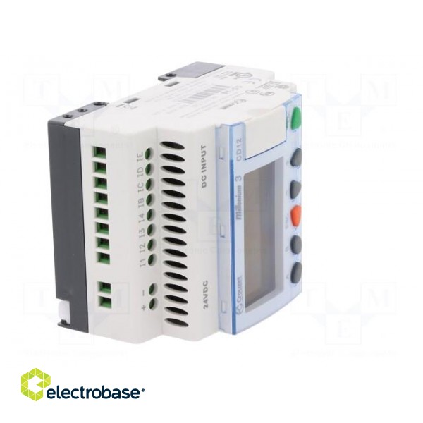 Programmable relay | IN: 8 | OUT: 4 | OUT 1: transistor | 24VDC | DIN фото 8