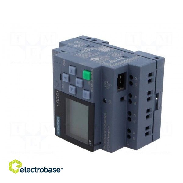 Programmable relay | OUT 1: 24VDC/300mA | IN: 8 | Analog in: 4 | OUT: 4 image 2