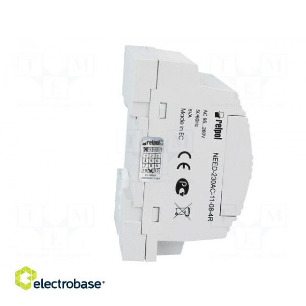 Programmable relay | OUT 1: 250VAC/10A | IN: 8 | Analog in: 2 | OUT: 4 image 7