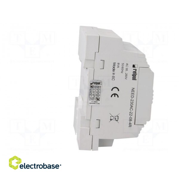 Programmable relay | OUT1: 250VAC/10A | IN: 8 | Anal.in: 2 | OUT: 4 | DIN paveikslėlis 7