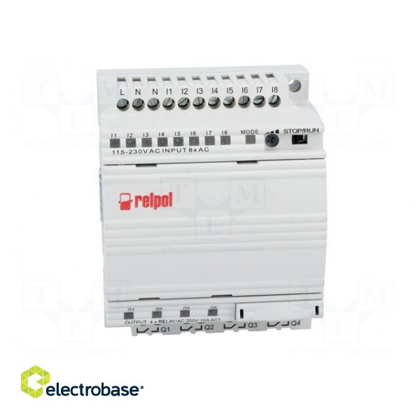 Programmable relay | OUT 1: 250VAC/10A | IN: 8 | Analog in: 2 | OUT: 4 image 9