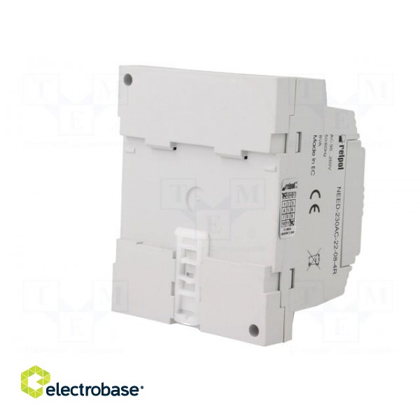Programmable relay | OUT1: 250VAC/10A | IN: 8 | Anal.in: 2 | OUT: 4 | DIN paveikslėlis 6
