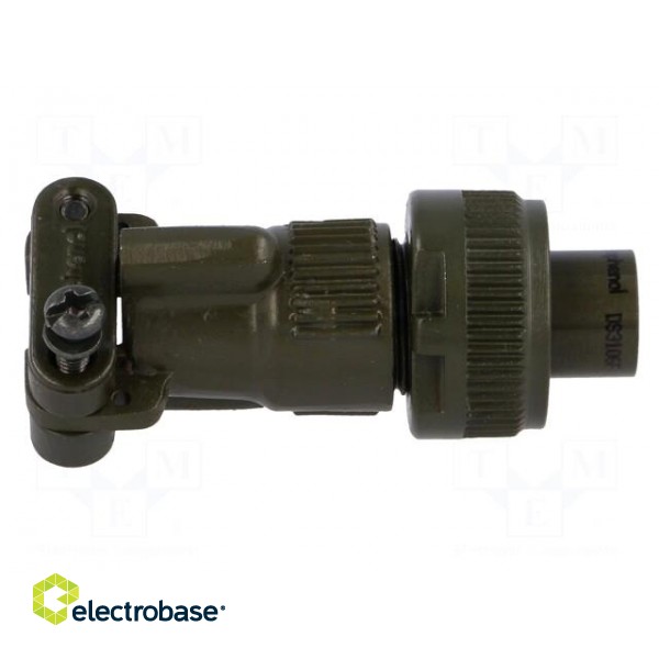 Connector: circular | Series: DS/MS | plug | male | PIN: 3 | for cable paveikslėlis 7