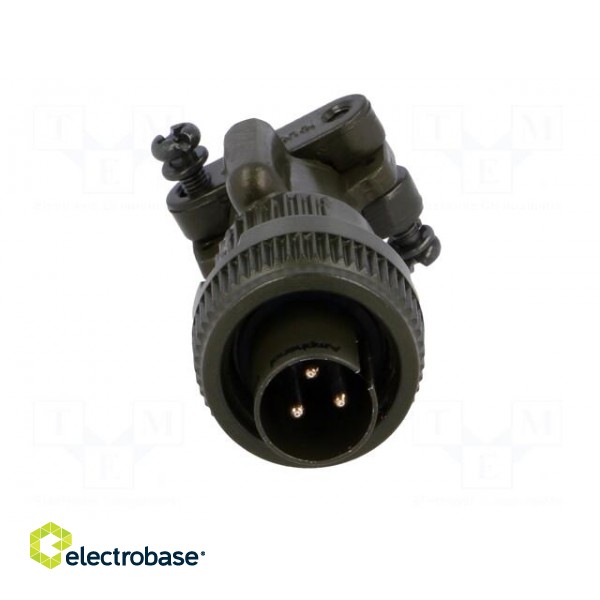 Connector: circular | Series: DS/MS | plug | male | PIN: 3 | for cable paveikslėlis 9