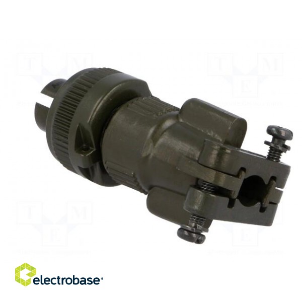 Connector: circular | Series: DS/MS | plug | male | PIN: 3 | for cable paveikslėlis 4