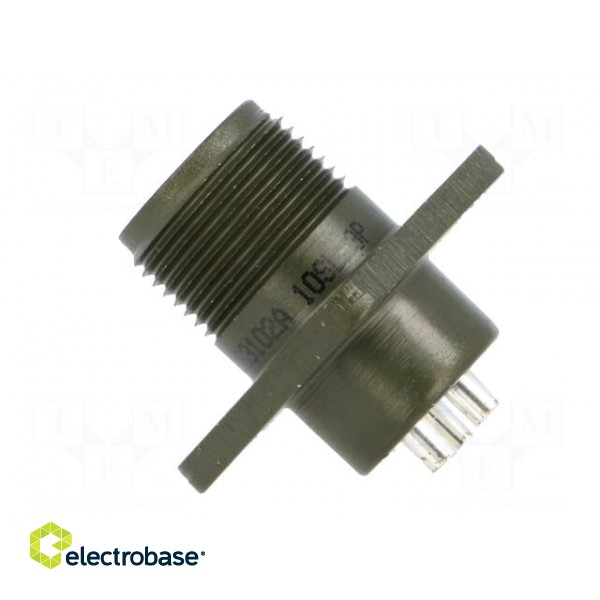 Connector: circular | Series: DS/MS | socket | male | PIN: 3 | soldering image 4