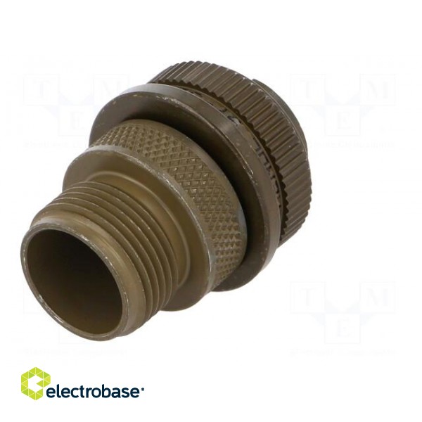 Connector: circular | size 14S | 97 | aluminium alloy | olive | plug image 6