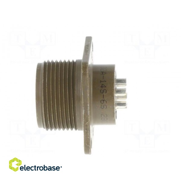 Connector: circular | Series: 97 | socket | female | PIN: 6 | soldering image 2
