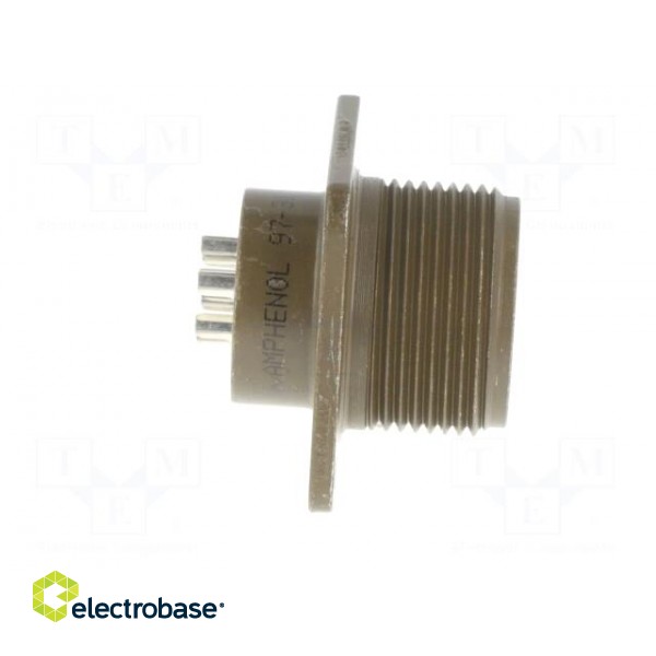 Connector: circular | Series: 97 | socket | female | PIN: 6 | soldering фото 6